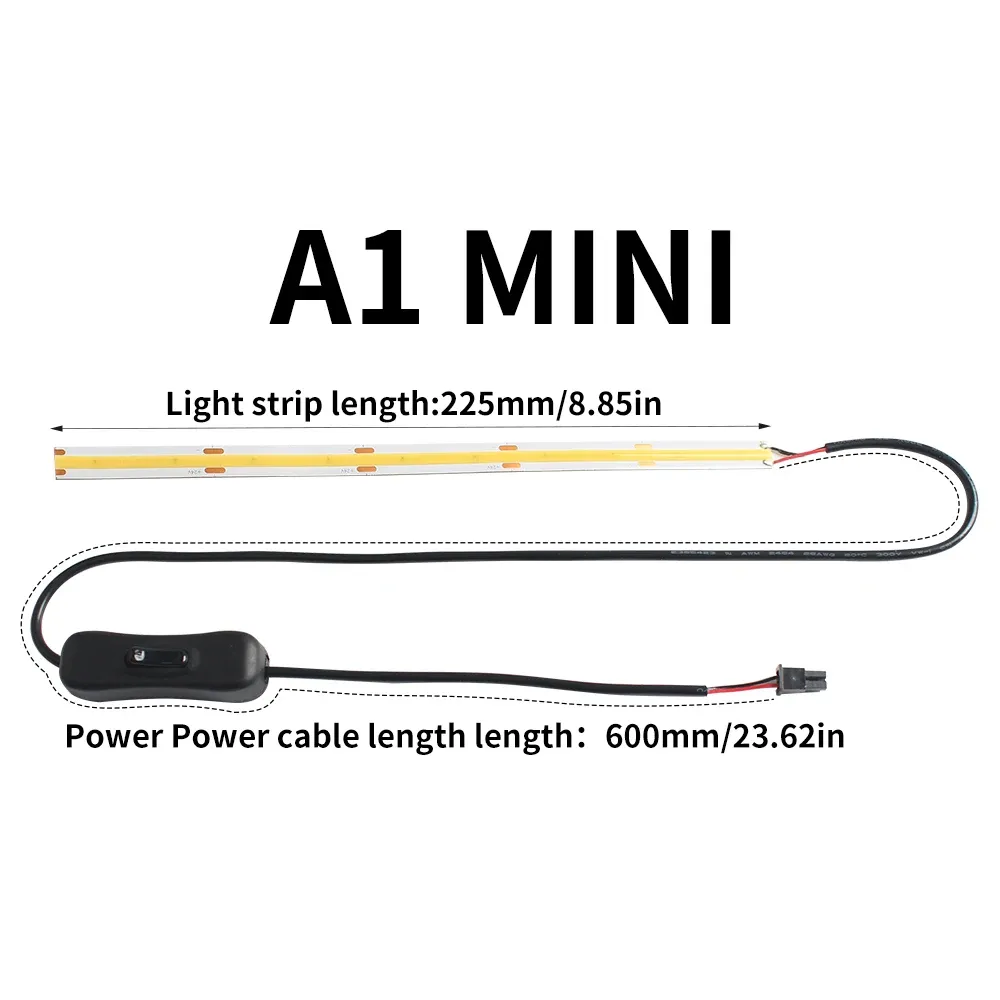 LED-Lichtstreifen 24 V für Bambu Lab A1 A1 Mini
