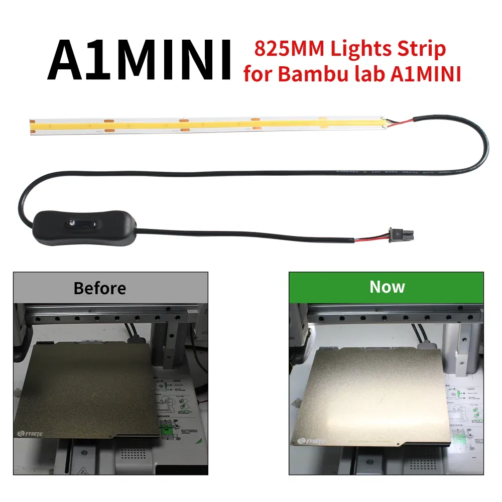 LED-Lichtstreifen 24 V für Bambu Lab A1 A1 Mini