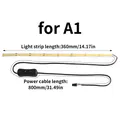 LED-Lichtstreifen 24 V für Bambu Lab A1 A1 Mini – Farbe for A1