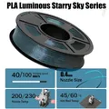Leuchtendes PLA Filament 1,75 mm im Dunkeln leuchtend 250 g bis 1 kg – 4
