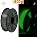 Leuchtendes PLA Filament 1,75 mm im Dunkeln leuchtend 250 g bis 1 kg – Farbe Green-500g