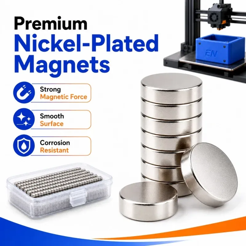 Magnete Neodym 4 Größen 120 Stück für Bambu Lab DIY