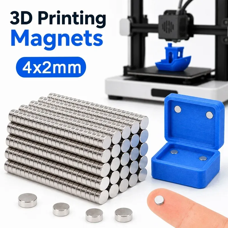 Magnete Neodym N35 4x2mm 50 bis 200 Stück