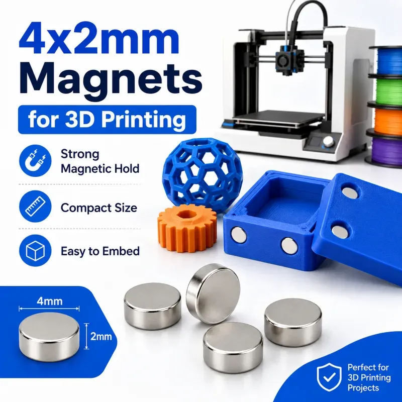 Magnete Neodym N35 4x2mm 50 bis 200 Stück