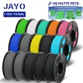 Matt PETG Filament 1,75 mm Hochfluss Schnelleffekt 15 Rollen – Farbe 15mix-1