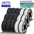 Matt PETG Filament 1,75 mm Hochfluss Schnelleffekt 15 Rollen – Farbe 9BK6WT
