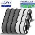 Matt PETG Filament 1,75 mm Hochfluss Schnelleffekt 15 Rollen – Farbe 9GY6WT