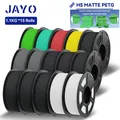 Matt PETG Filament 1,75 mm Hochfluss Schnelleffekt 15 Rollen – Farbe 7BK2WT2GYGNMGRDYL