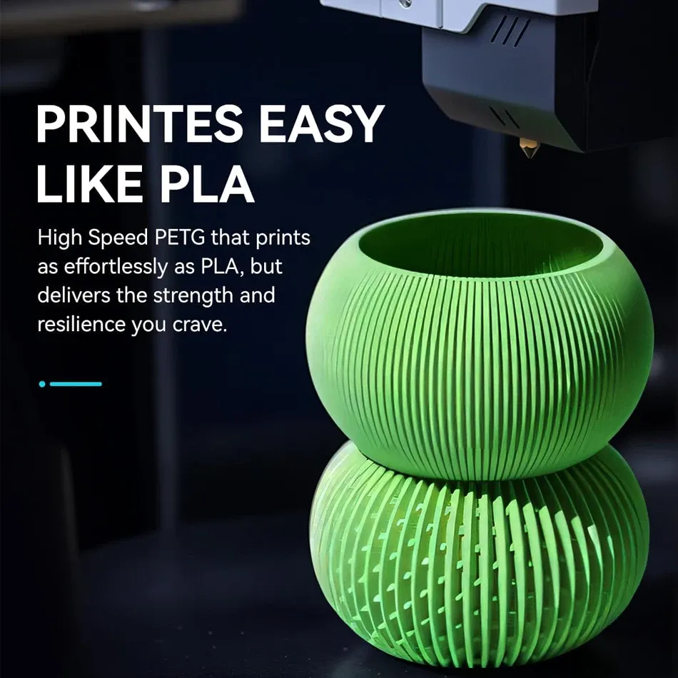 Matt PETG Filament 1,75 mm Hochfluss Schnelleffekt 15 Rollen