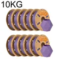 Matt PLA Filament 1,75 mm hohe Qualität 1 kg – Color Blaue Lila-10KG