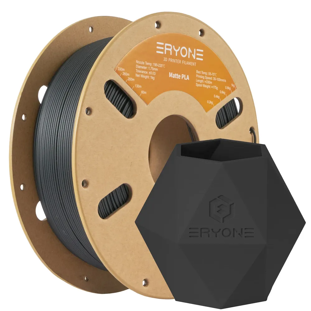 Matt PLA Filament 1,75 mm hohe Qualität 1 kg
