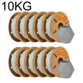 Matt PLA Filament 1,75 mm hohe Qualität 1 kg – Color Grau-10KG