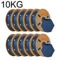 Matt PLA Filament 1,75 mm hohe Qualität 1 kg – Color Marineblau-10KG