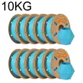 Matt PLA Filament 1,75 mm hohe Qualität 1 kg – Color Seeblau-10KG