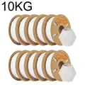 Matt PLA Filament 1,75 mm hohe Qualität 1 kg – Color Weiß-10KG
