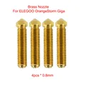 Messing-Düse 0,4 bis 1,0 mm für Elegoo OrangeStorm Giga – Farbe 4pcs 0.8mm brass