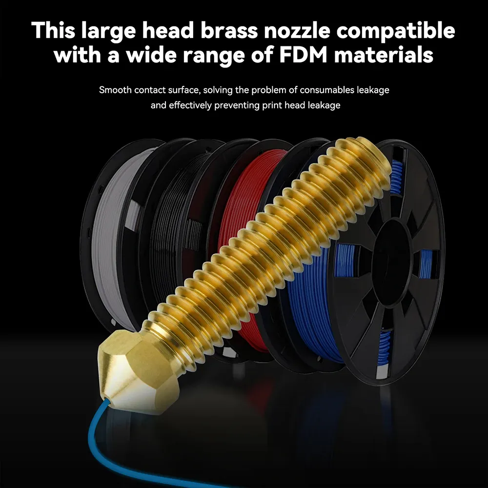 Messing-Düse 0,4 bis 1,0 mm für Elegoo OrangeStorm Giga