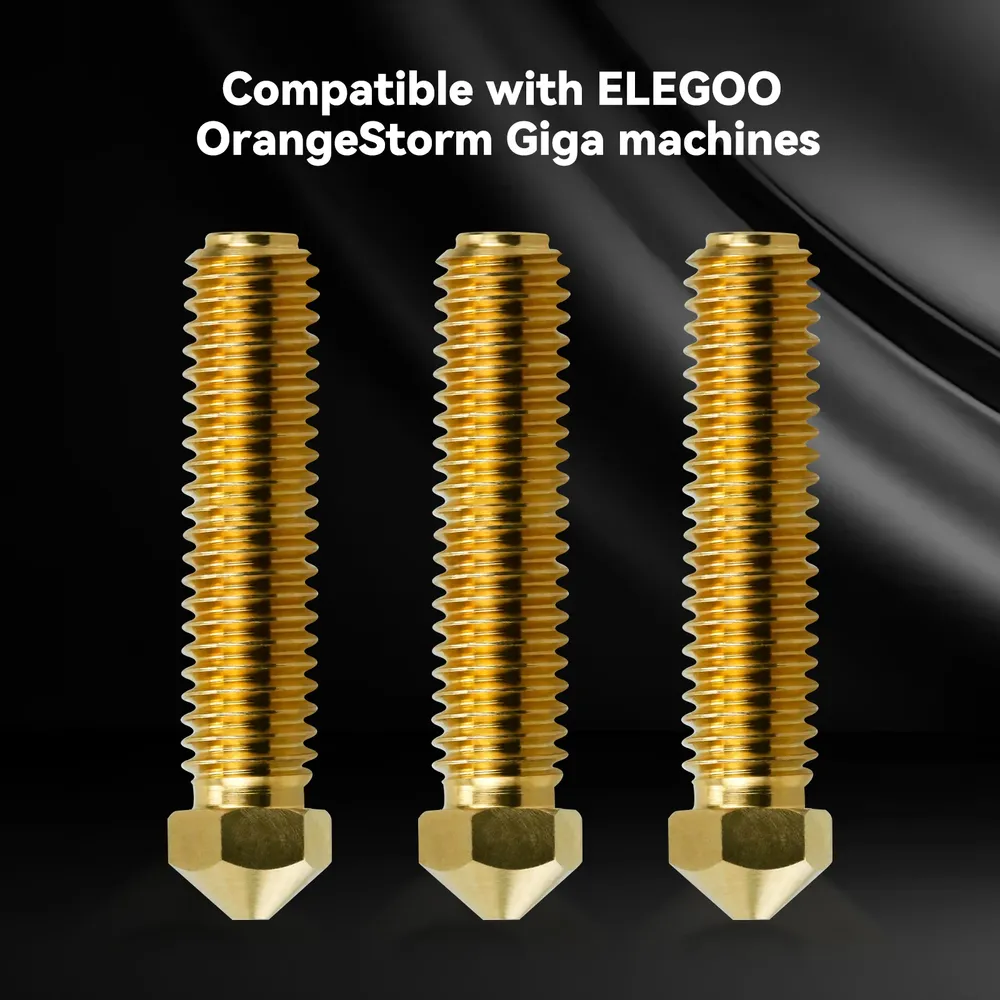 Messing-Düse 0,4 bis 1,0 mm für Elegoo OrangeStorm Giga