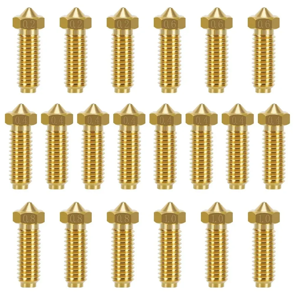 Messing Düse 0,4 mm für Anycubic Kobra 2 Serie 10er oder 20er Set