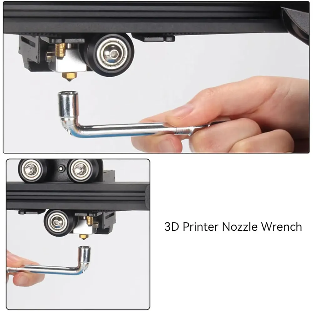 Messing Düsen Kit für Creality Ender 3 V3 SE 0,4 bis 1,0 mm 10er Set