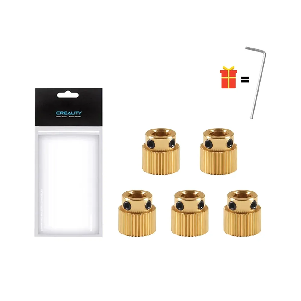 Messing-Extruder-Radgetriebe 26/40 Zähne für Ender 3 Pro