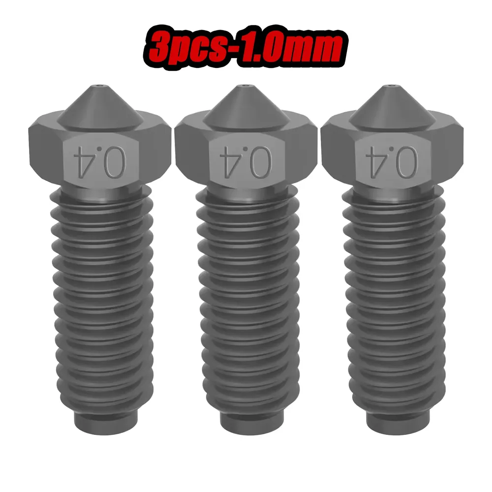 Messing Hartstahl Düse für Anycubic Kobra 2 Serie 0,4 bis 1,0 mm