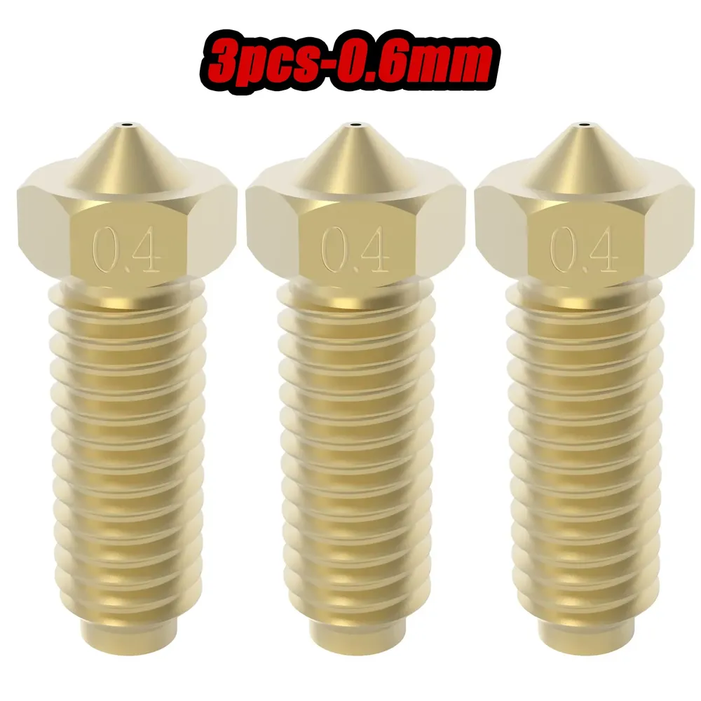 Messing Hartstahl Düse für Anycubic Kobra 2 Serie 0,4 bis 1,0 mm
