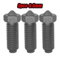 Messing Hartstahl Düse für Anycubic Kobra 2 Serie 0,4 bis 1,0 mm – Farbe 3pcs-Hardened 0.6mm