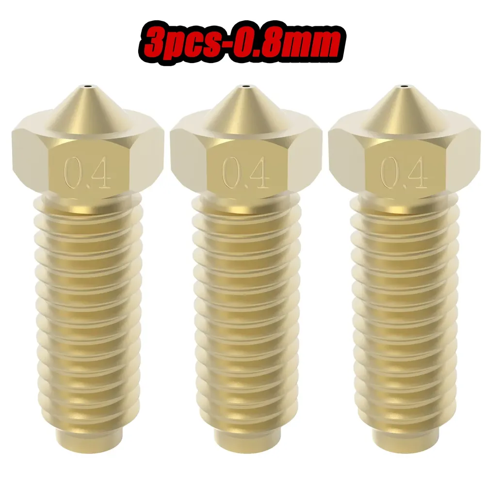 Messing Hartstahl Düse für Anycubic Kobra 2 Serie 0,4 bis 1,0 mm