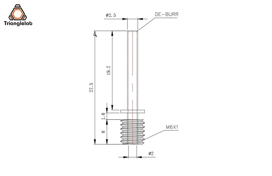 Mini CHC Hotend Keramik Heizkern 24V 40W Thermistor