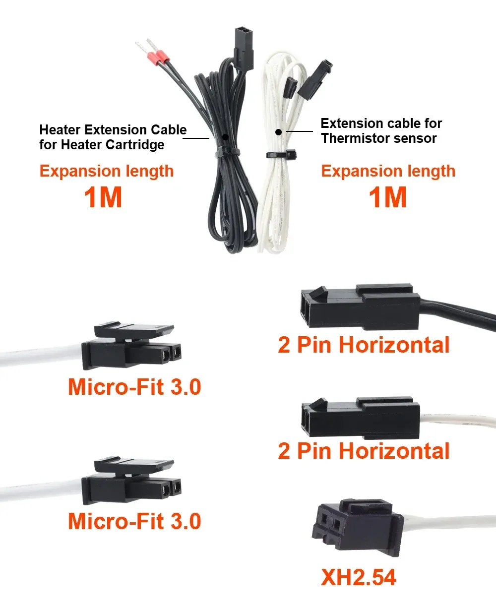 Mini CHC Hotend Keramik Heizkern 24V 40W Thermistor