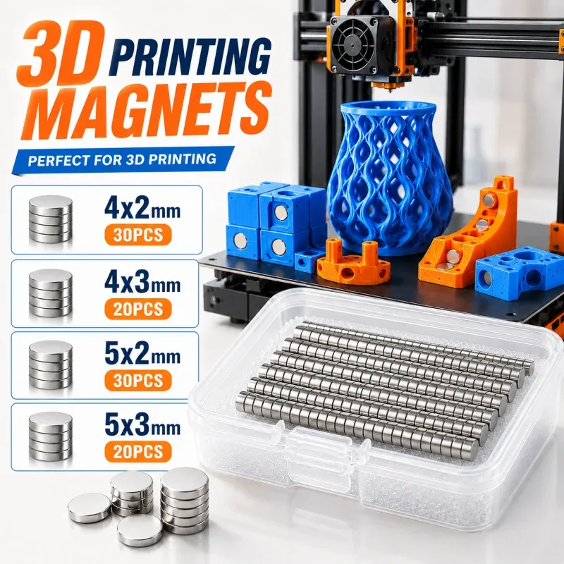 Mini-Magnete N35 NdFeB für Bambu Lab 3D-Drucker
