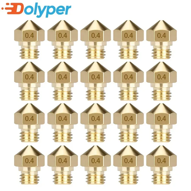 MK10 Düse Messing M7 für 1,75 mm Filament 0,2 bis 1,0 mm 10er Set