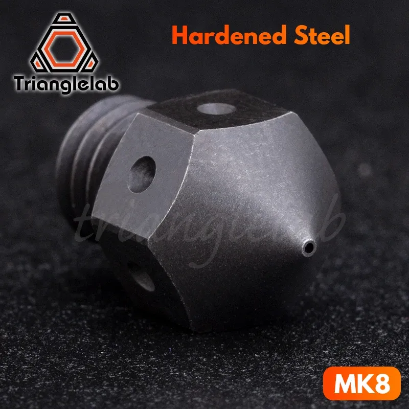 MK8-Düse aus gehärtetem Stahl 0,2 bis 0,8 mm für 3D-Drucker