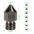 MK8-Düse aus gehärtetem Stahl 0,2 bis 1,0 mm – 2