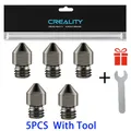 MK8 Düse gehärtete Stahldüse 0,4 mm für Creality Ender 3 Serie – Farbe 5PCS