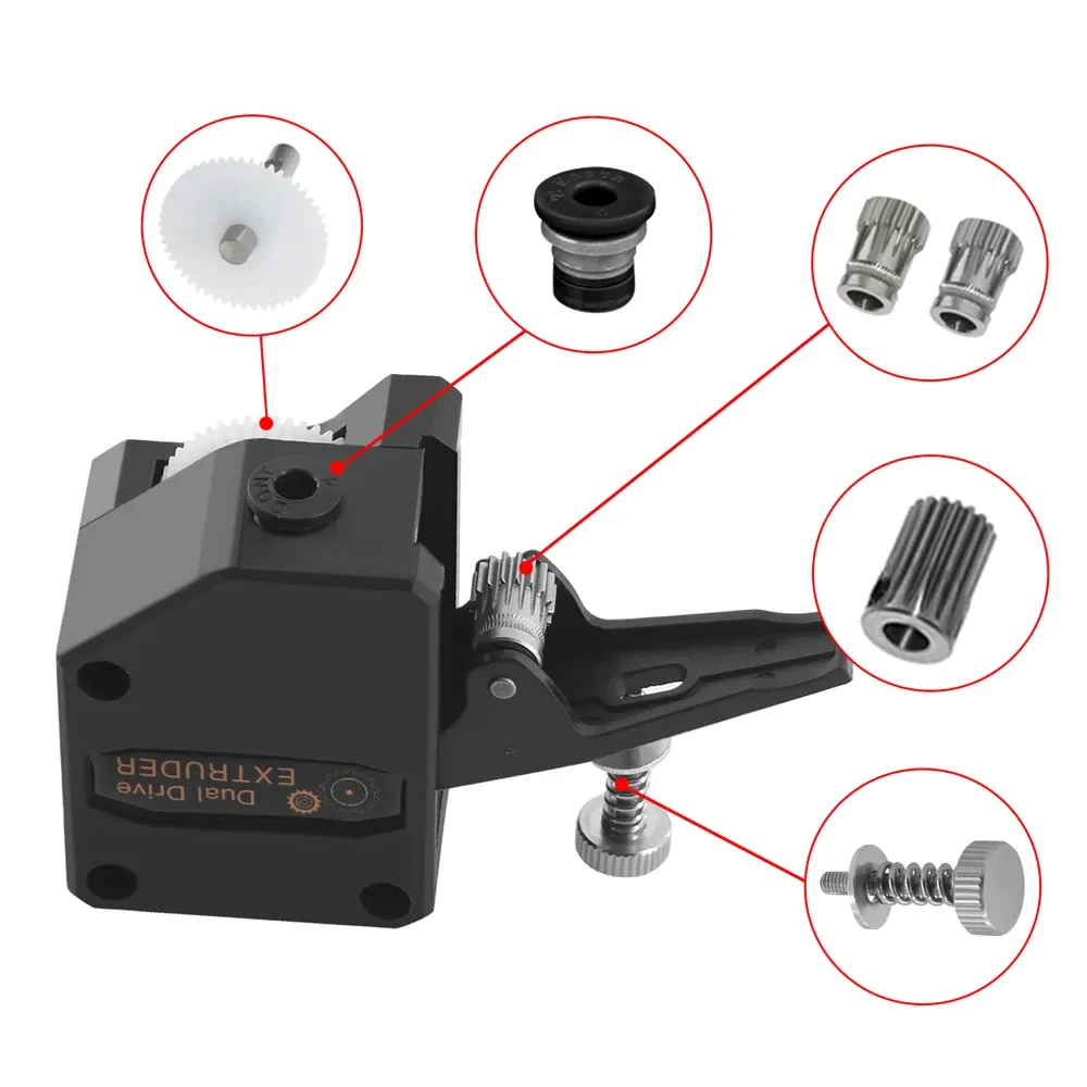 MK8 Extruder Clone Dual Drive für CR10 Ender 3 Pro