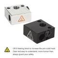 MK8 Heat Block Aluminium mit Silikonsocken für CR10/10S Ender 3 – 6