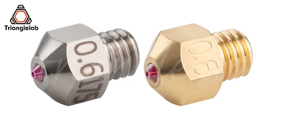 MK8 Rubin-Düse 0,4 bis 0,8 mm für Hochtemperaturmaterialien