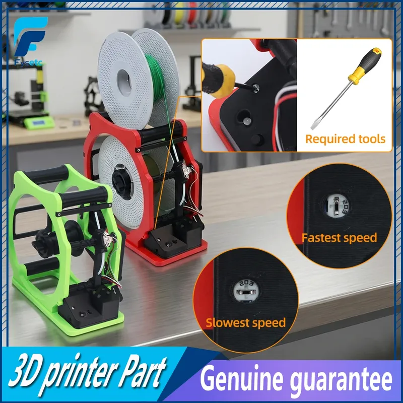 Motorisierter Filamentwickler für PLA PETG ABS Drucker
