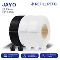 Nachfüll PETG Filament 1,75 mm 1,1 kg pro Rolle – Farbe BK2WT