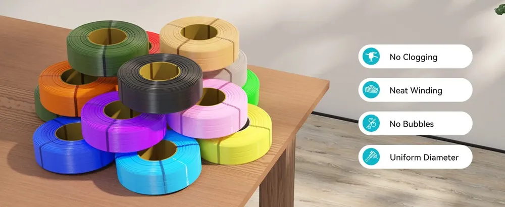 Nachfüll PETG Filament 1,75 mm 1,1 kg pro Rolle