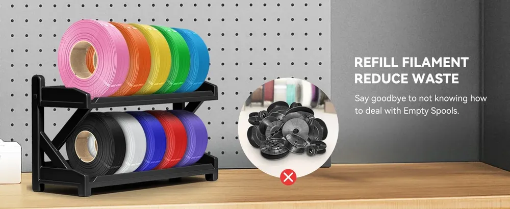 Nachfüll PETG Filament 1,75 mm 1,1 kg pro Rolle