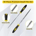 Nadelfeilen-Set 10 Stück 3x140mm Diamant Keramik Glas – 6