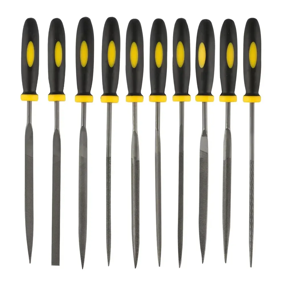 Nadelfeilen-Set 10 Stück 3x140mm Diamant Keramik Glas