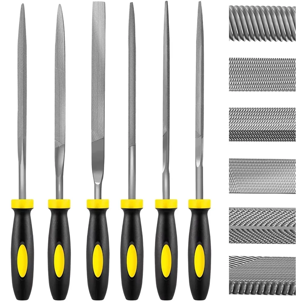 Nadelfeilen-Set 10 Stück 3x140mm Diamant Keramik Glas