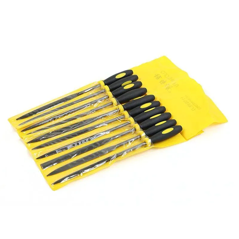 Nadelfeilen-Set 10 Stück 3x140mm Diamant Keramik Glas