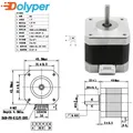 Nema17 Schrittmotor 42x42x40mm 1,8 Grad 1,5A – 3