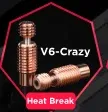 NF Thermistor-Patrone für V6 Volcano Heizblock bis 450°C