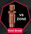 NF Thermistor-Patrone für V6 Volcano Heizblock bis 450°C